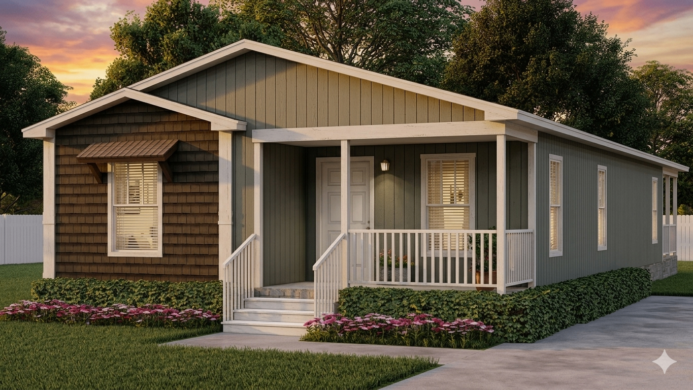 The Canyon manufactured home exterior
