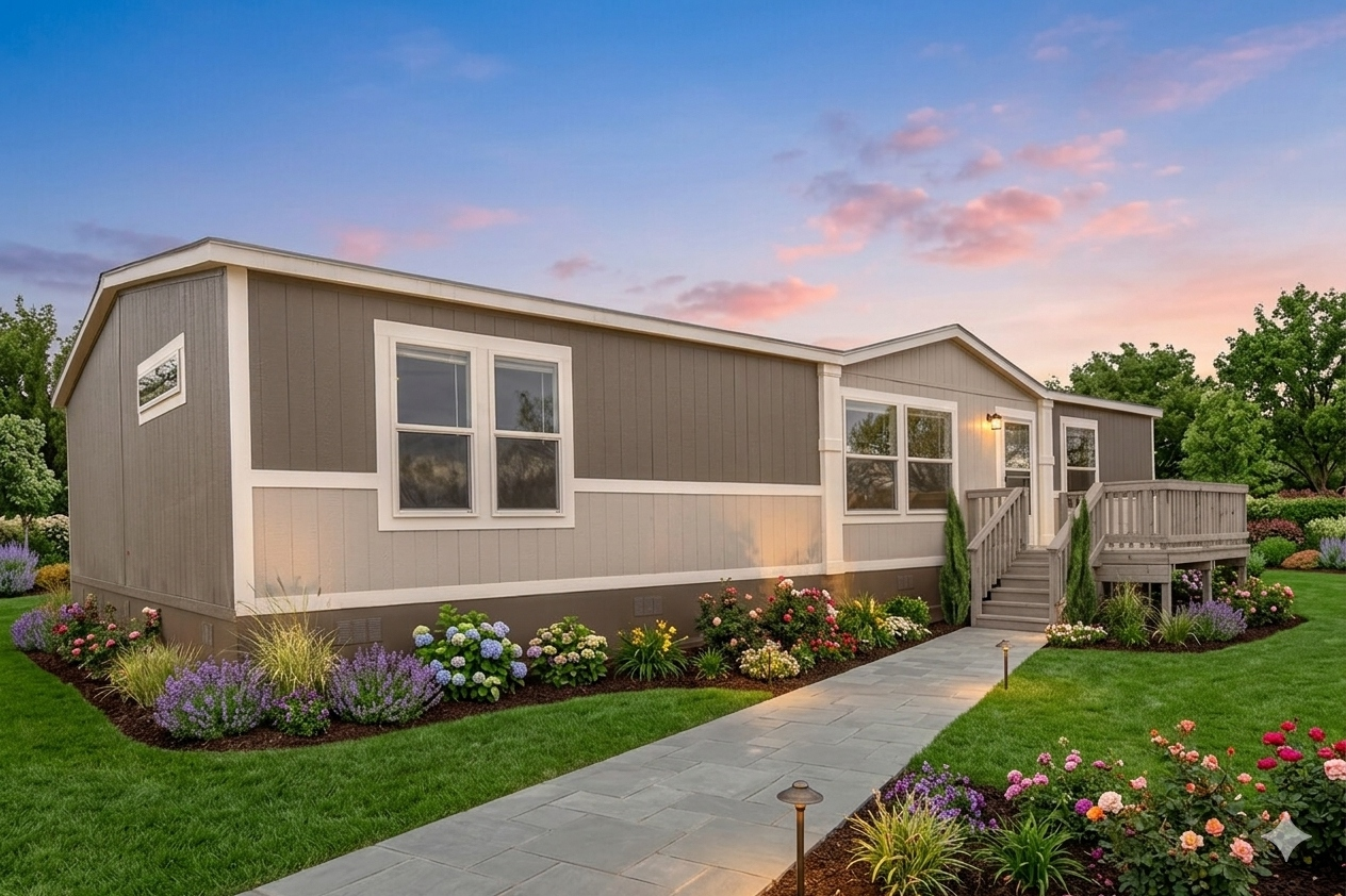 The Arlington manufactured home exterior
