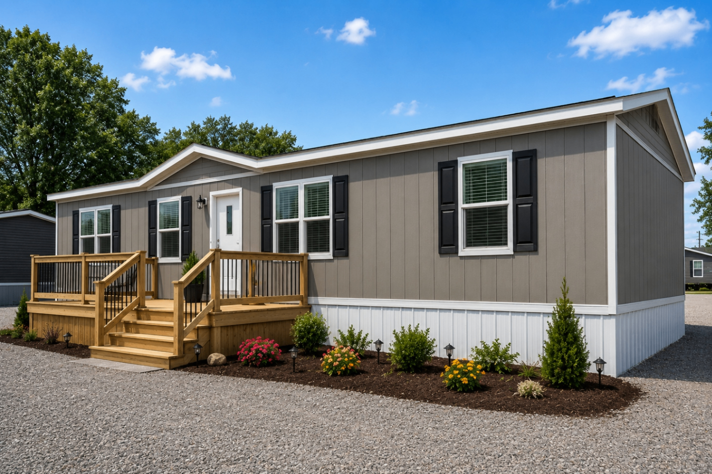 The Magnolia manufactured home exterior