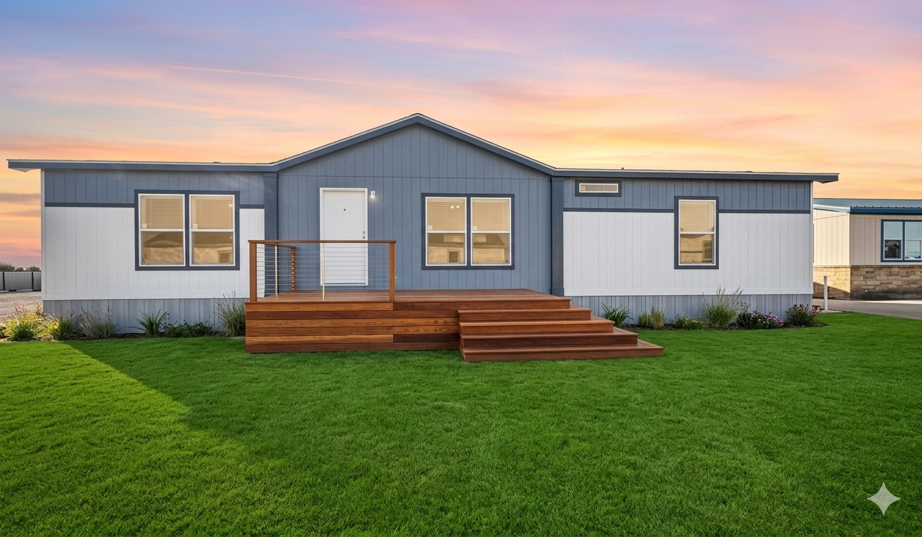 The Parkview manufactured home exterior