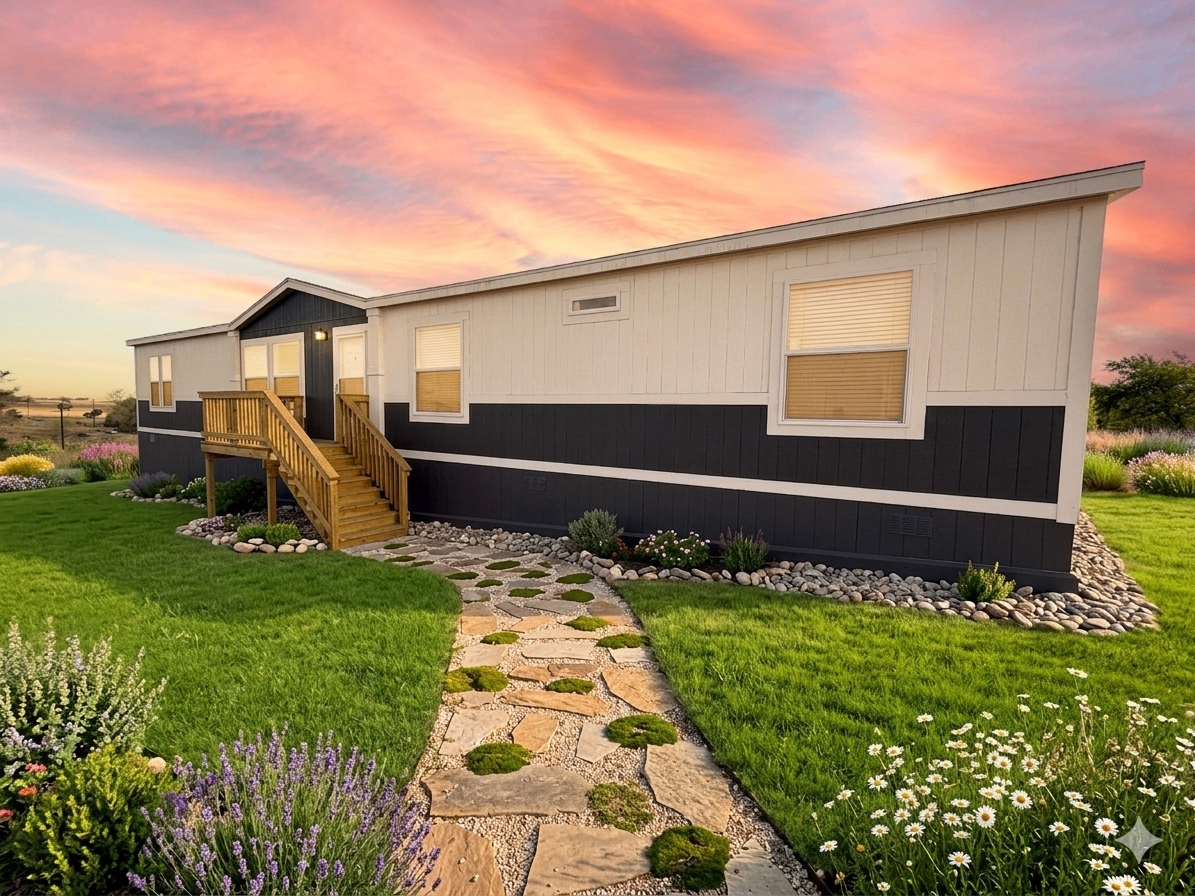 The Grand Villa manufactured home exterior